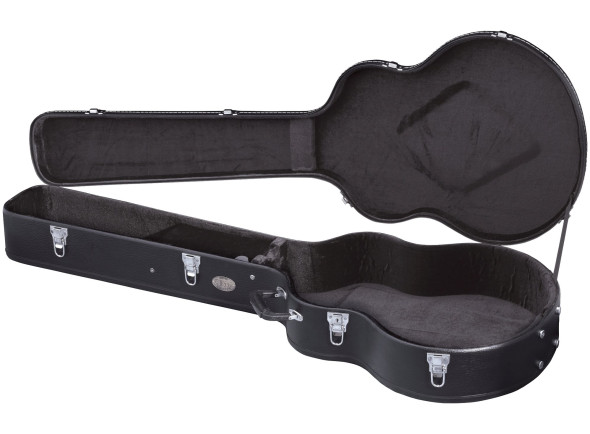 Gewa Estojo para Baixo Acústico 523116 Flat Top Preto Gewa Estojo para Baixo Acústico 523116 Flat Top Preto